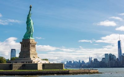 De camping en una azotea de Nueva York