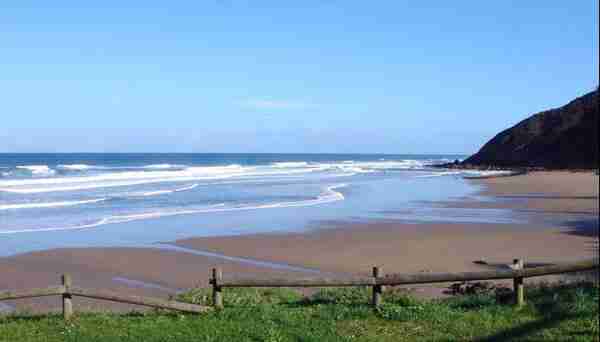 senda  Arenal de Moris - playa de La Griega