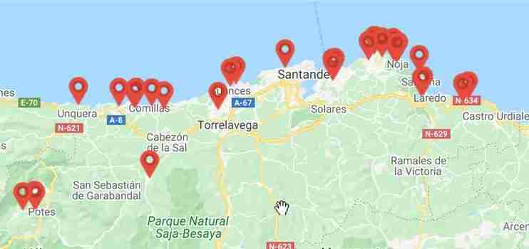Campings de Cantabria 