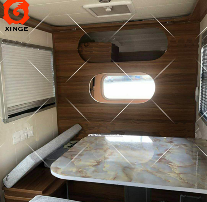 Xinge RV autocaravana 3 ruedas tuktuk interior