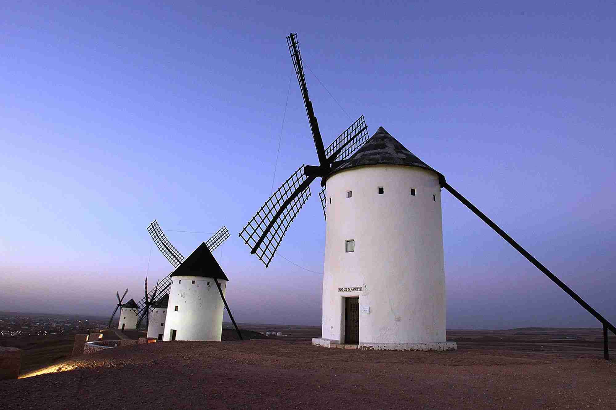 molinos castilla la mancha ciudad real caravaning