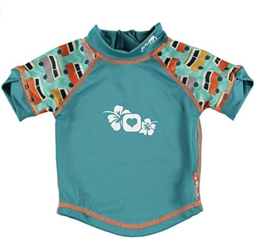 Camiseta solar para niños temática camper van