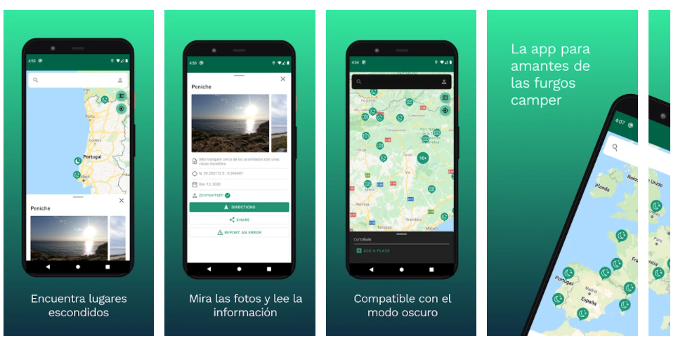 Apps y enlaces para viajar con autocaravana o camper 3