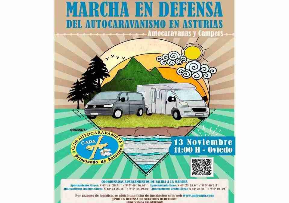 13N Marcha en defensa de las autocaravanas: Todo lo que necesitas saber