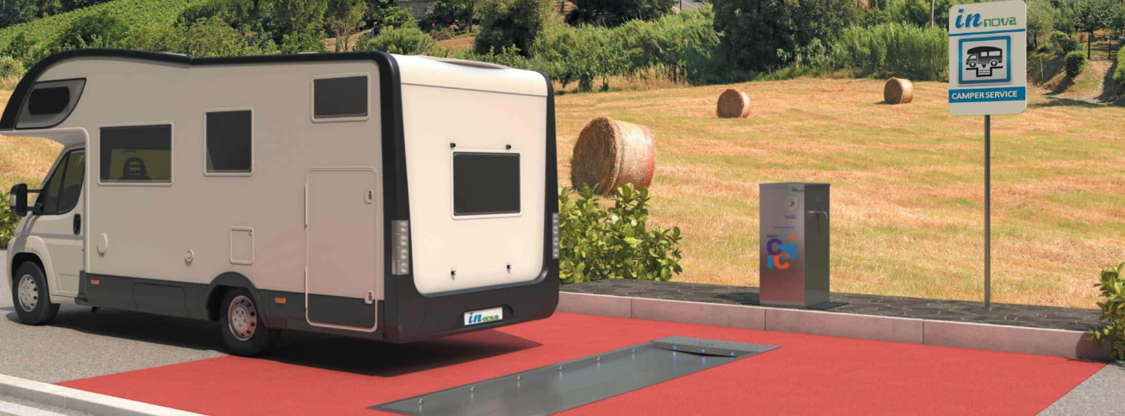 Instalaciones del futuro para áreas de autocaravanas: higiene y tecnología