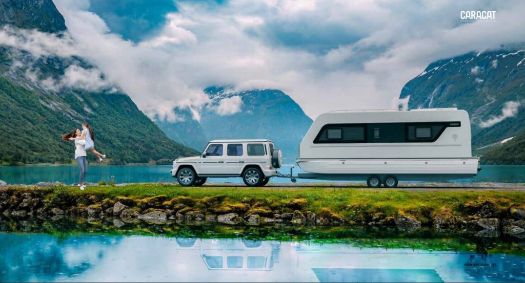 caracat mitad caravana mitad catamaran para vivir aventuras mas alla del asfalto