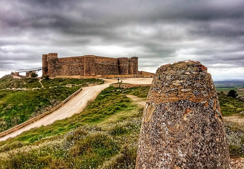 Castillo de Chinchilla de Montearagón en Castilla la Mancha