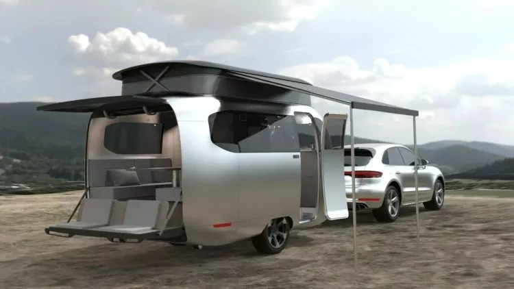Airstream Studio FA Porsche Concept Travel Trailer