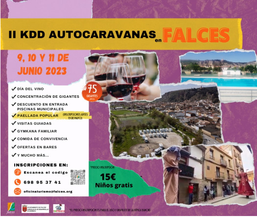 Cartel quedada falces autcoaravanas kdd